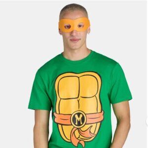 Teenage Mutant Ninja Turtles T-Shirt & Mask Combo